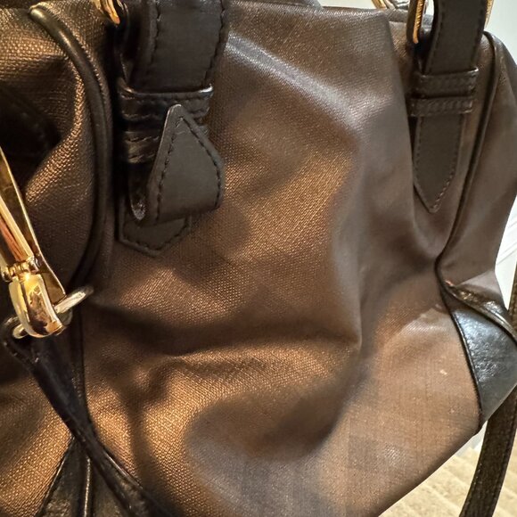 Burberry Metallic Carryall/Tote/Shoulder Bag - Picture 11 of 12